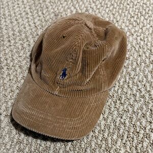 Polo by Ralph Lauren Tan Corduroy Cap